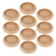 thumbnail image 2 of 10 posavasos de madera sin terminar, base de madera pequeña, mini bases de artware, práctica base de cojín de aguja para coser bases redondas en miniatura, 2 of 8
