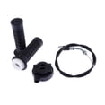 thumbnail image 3 of Dalazy Pair Left+Right Twist Throttle Accelerator Grip w Cable for 110-125cc ATV, 3 of 9
