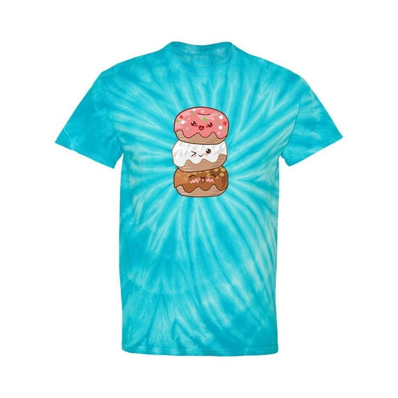 Tower Of Donuts Tie Dye Cyclone Women -SPIdeals Designs, Female x-Large