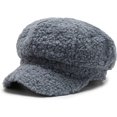 thumbnail image 7 of CoCopeaunts Octagon Lambswool Newsboy Hats for Women Autumn Winter Hat Female Newsboy Cap Warm Outdoor Beret Painter Hats, 7 of 7