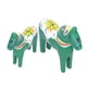 thumbnail image 3 of Animal Carving Ornaments, Animal Sculpture Traditional Graphic Decals Lovely Hand Painted Patterns For Housewarming Gifts For Bookcase Decoration ANGGREK No, 3 of 8