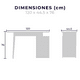 thumbnail image 4 of Escritorio de Oficina 3 Cajones Milano Blanco Mundo In Juvenil, 4 of 9