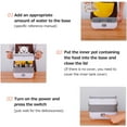 thumbnail image 6 of Electric Lunch Box Pluggable Heating Single / Double Layer Insulation Office Workers Portable Hot Vegetable Cooking Bento Lunch Box, 6 of 8