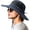 Blue (With Forehead Mesh), variant on Sun Bucket Hats for Women Men UV Protection Wide Brim Fishing Hat Beach Outdoor Essentials