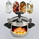 thumbnail image 3 of Utensilios De Cocina A Presión De Acero Inoxidable, Olla A Presión De Acero Inoxidable Con Antideslizante 3L Para Cocina, 3 of 7