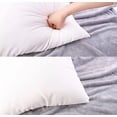 thumbnail image 3 of Almohadas para cama tamaño king: juego de 2, densidad media, suaves y con soporte para quienes duermen boca arriba, de costado y boca abajo (tamaño king (paquete de 2)) (blanco, tamaño king (paquete, 3 of 8