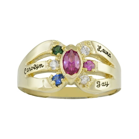Keepsake 10kt.name Sake Everlasting Syn.ring