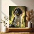 thumbnail image 6 of English Springer Spaniel Puppy Canvas Print, Cute Pet Wall Art for Living Room Bedroom Office Nursery Kitchen Dining Room Hallway Decor, 6 of 8