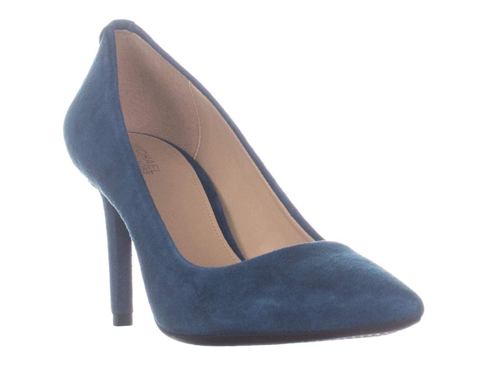 michael kors dorothy flex pump black suede