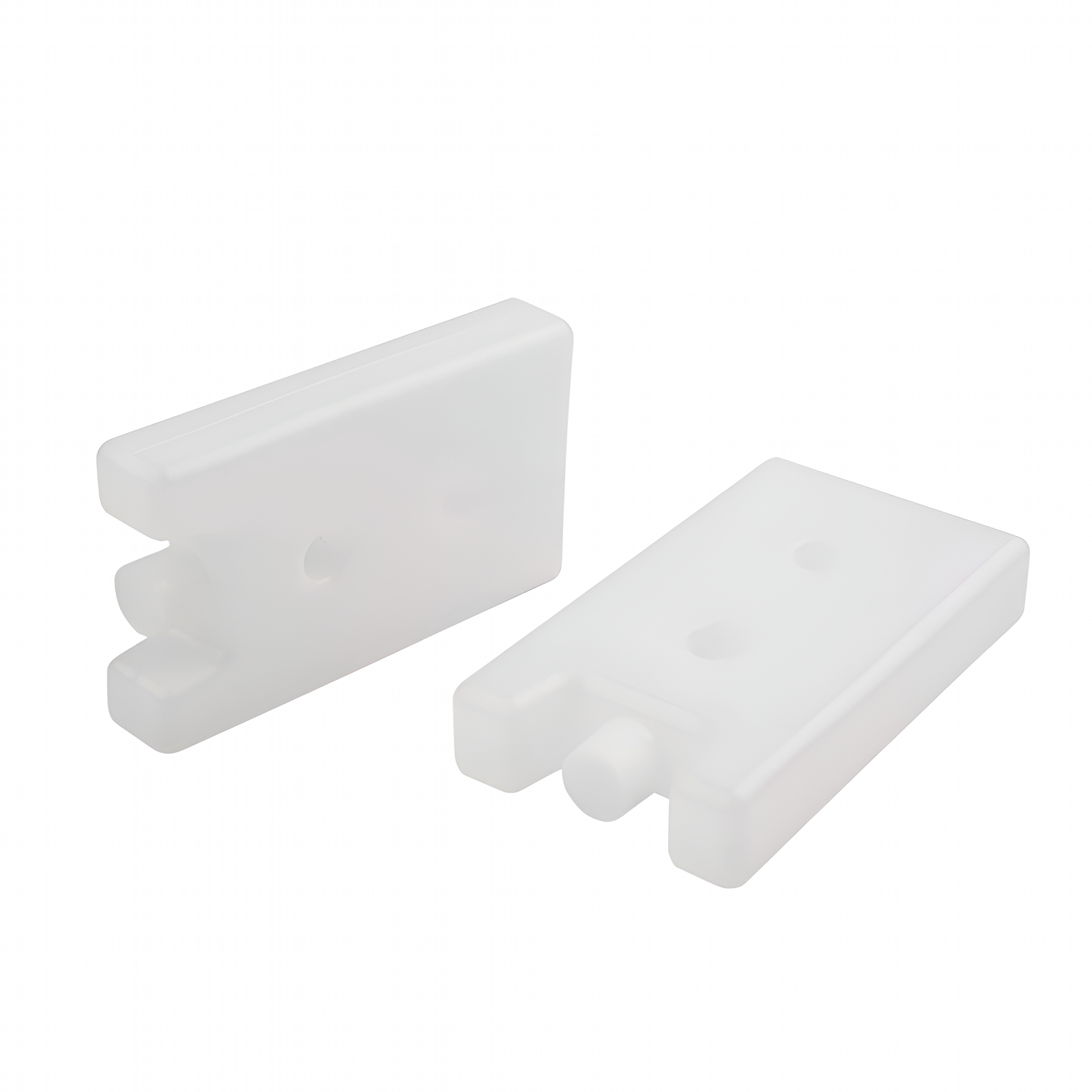 ACDANC 2026 New 2Pcs Empty Ice Pack 400Ml Long-Lasting Reusable Ice Block Lunch Box Cool Packs for Lunch, Picnic, Travel, Cooler, Beverage
