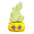 thumbnail image 2 of Xihbxyly Ofertas de Venta de Lightling Figura de Cabeza Temblorosa de Cactus, Adorno para Coche, Suministros para Coche, Decoración de Escritorio de Oficina, Regalo, 2 of 7