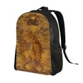 thumbnail image 2 of Balery Vintage Map Mochila - Mochila Estilosa y Duradera para Laptop de 15 Pulgadas con Tela Oxford Impermeable, 2 of 8