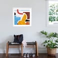 thumbnail image 3 of Art.com To say Art Print by Hyunah Kim, White Frame Wall Art, 29" x 29", 3 of 5