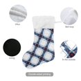 thumbnail image 4 of Ryvnso Christmas Stockings Checkered Plaid Pattern 17.7" Large Stocking Decoration 1 Pack, 4 of 7