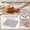 A, variant on Rectangular Rack for Baking, Non-Stick Fine Mesh Wire Tray for , Cakes, and Bread, Kitchen for Home Cooking and Holiday Party Prep, 1Pack A