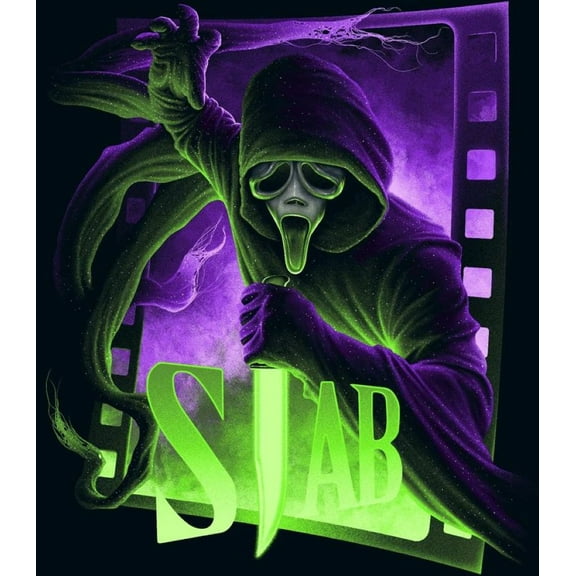 Scream DIY 5D Diamond Painting Art Kits for Adults Horror Diamond Painting Round Drill Art Craft Kits for Home Wall Decor Gifts 12x16 inch