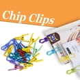 thumbnail image 3 of Gorgeous 45 Pcs Chip Clips - 2 Inch Random Multi-Colored Waterproof Metal Clothes Pins for Bag, Food, Chips, Paper offering exceptional insulation to beautify your room, 3 of 5