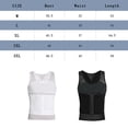 thumbnail image 2 of Lilvigor Men Body Shaper Compression Shirts Slimming Vest Tummy Control Underwear Girdle Waist Slimmer Shapewear, 2 of 9
