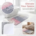 thumbnail image 5 of REGALWOVEN Bathroom Rugs Non Slip Machine Washable Bath Mat Ultra Soft Plush Shaggy Rug Pink 32" x 20", 5 of 6