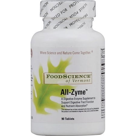FoodScience of Vermont Superior Enzymes 90 Tabs