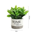 thumbnail image 2 of Topiarios, plantas y flores artificiales, mini plantas, maceta., 2 of 6