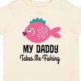 thumbnail image 4 of Inktastic Girls Fishing with Daddy Girls Toddler T-Shirt, 4 of 5