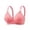 Red, variant on Gytharion Women's Lace Thin Wireless Bras Comfortable Breathable Push-up Bras Soild Color Adjustable Everyday Brassiere,36B-42B