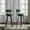 Forest Green, variant on LEDREM 2-Pack Award-Winning Bar Stools - 360° Swivel, 3.1" Plush Seat, Mid-Century Design, Scratch-Resistant, Forest Green