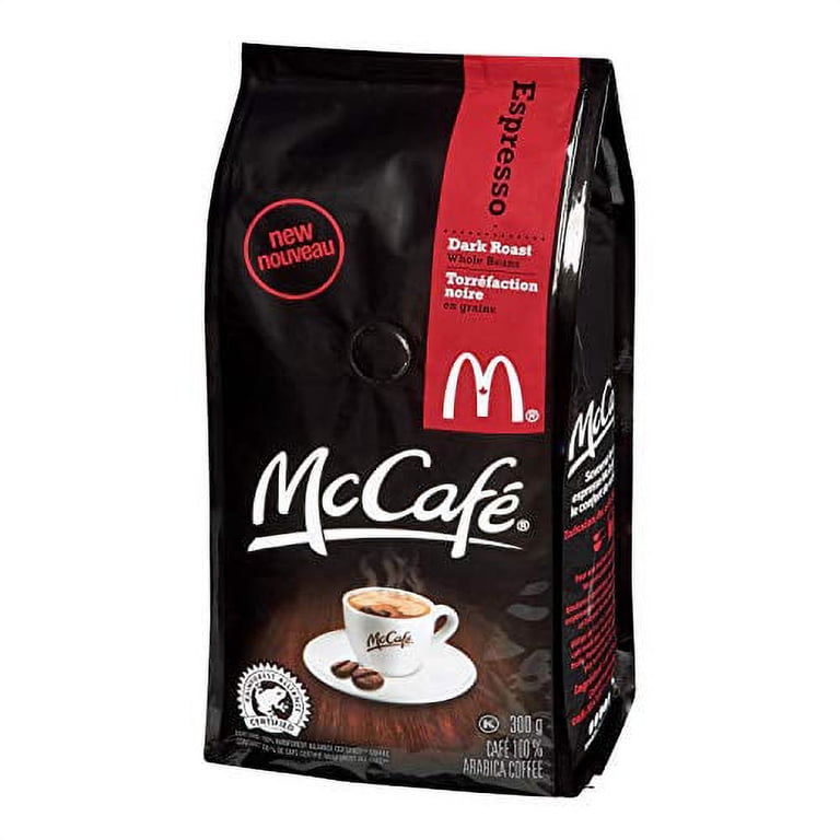 McCafe Premium Dark Roast Espresso Whole Beans - 300g (10.6 oz