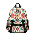 thumbnail image 3 of Studenty Pink School Backpack Adjustable Shoulder Straps Chest Strap Spacious Durable Bookbag For Student And Students, 3 of 6