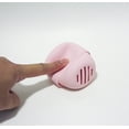 thumbnail image 5 of Soporte para esponja de belleza, estuche para licuadora de maquillaje para viajes, contenedor de transporte de silicona para esponjas faciales de maquillaje, 3 uds., 5 of 5
