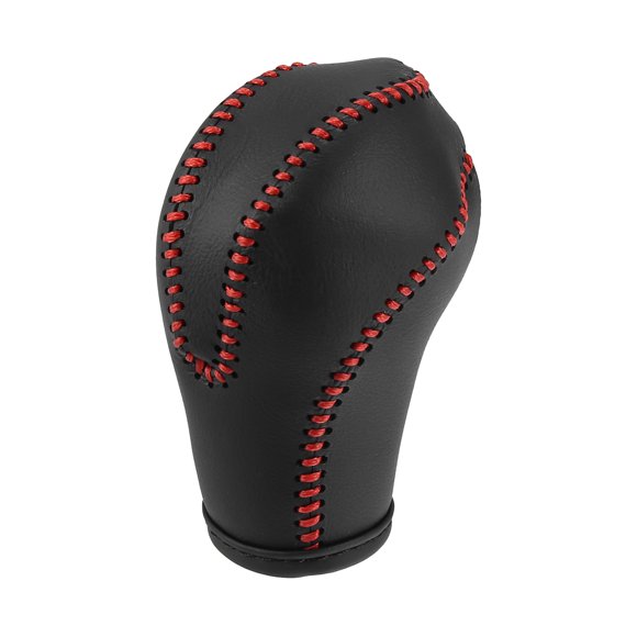Car Faux Leather Gear Shift Knob Cover for Infiniti QX50 QX70 QX80 14-16 QX56 11-13 G35 07-08 FX35 09-12 Black