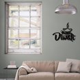 thumbnail image 6 of Iron Hanging Decors Metal Art Wall Decoration Word Happy Diwali for Living Room Home Office Garden Kitchen Hotel Balcony Matte Gunmetal Color, 6 of 7