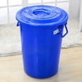 thumbnail image 2 of Viveous Trash Can Replacement Lid with Handle Round Waste Container Lid for Outdoor 40L Trash Wastebasket Cover (Lid Only), 2 of 11