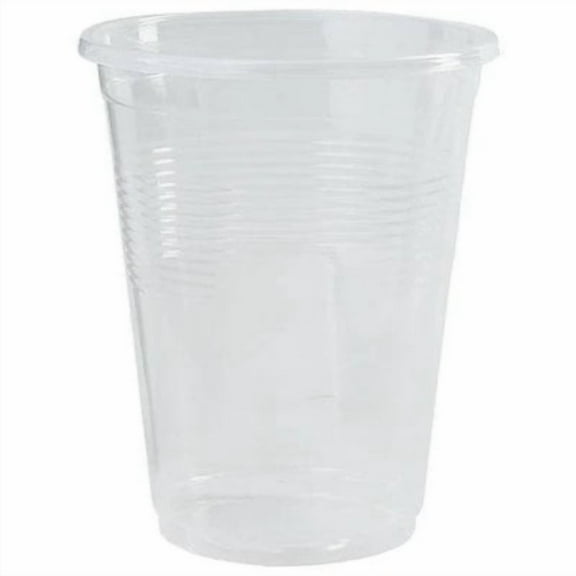 16oz Transparent Cups - Disposable Clear Plastic Cups - Eco-friendly Cold Drinking Cups for Home, Office, Events, Wedding, Parties (18)