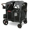 Radio Flyer, Voya™ XT Quad Stroller Wagon, Premium Stroller Wagon for 4 Kids, Accessories Included