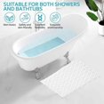 thumbnail image 5 of Bathtub Mat Non Slip - Natural Rubber Bath Tub Shower Safety Mat - 40*70cm Shower Mats with Suction Cups - Delicate Diamond Pattern - Softer - BPA Free - Machine Washable - Style 2, 5 of 5