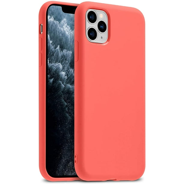 iPhone 11 Pro Case, GMYLE Smooth Gel Silicone Cover Cases Camera