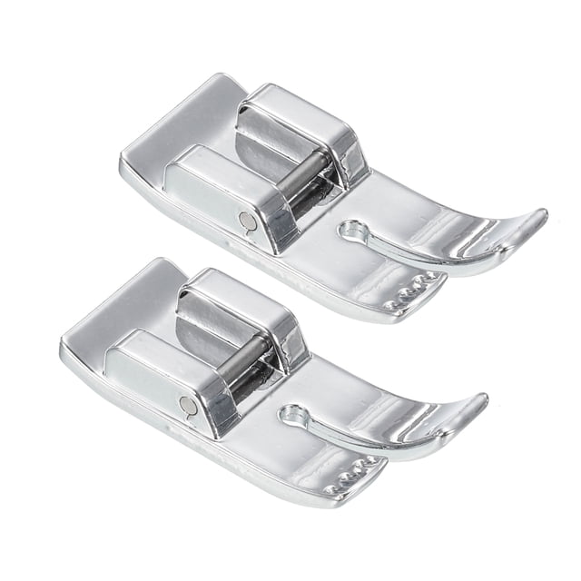 Uxcell 7304 1/4 Inch Pieza de Prensado para Máquina de Coser de Puntada Recta, 2 Paquete
