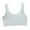 Blue, variant on Teen Bralette Seamless Ice Silk Bras M-XL Girls Lightweight No Underwire Big Kids School Comfort Bras