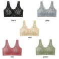 thumbnail image 5 of Front Button Bras For Women Wireless Underwire Bra Closure Shaping Bras,100% New, 5 of 5