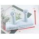 thumbnail image 3 of Banda para el cabello a presión con forma de caracol de peluche, creativa y coreana, para niña dulce, para lavarse la cara, 3 of 6