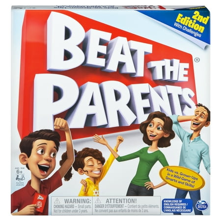 Beat the Parents, Family Board Game of Kids vs. Parents with Wacky Challenges (Edition May (The Division Best Game Ever)