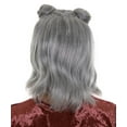 thumbnail image 6 of Glitter Galaxy Space Buns Wig, 6 of 8
