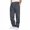 Dark Gray, variant on BSDJILFG Big and Tall Sweatpants Men Cargo Pants Quick Dry Athletic Bottom Loose Fit Elastic Drawstring Straight Leg Full Length Trouser with Pockets,Sizes 4XL-5XL