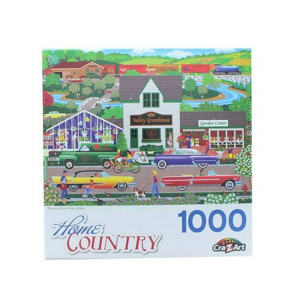 Flowers from the Valley 1000 Piece Puzzle