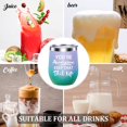 thumbnail image 3 of You''re Awesome Keep That Up - Thank you, New Job,Mother''s Day, Inspirational,Christmas,Funny Birthday Gifts Idea for Women, Coworkers, Employee - 12oz WineTumbler Cup - Multicolor, 3 of 6