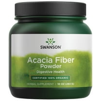 Swanson Acacia Fiber Powder - Certified 100% Organic 10 oz Powder