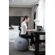 thumbnail image 5 of Yogivo Silla De Bola Para Sentarse Para Oficina Y Hogar, Pilates, Ejercicio, Pelota De Yoga Con Cubierta Para Equilibrio, Estabilidad Y Fitness, Asiento Ergonómico De Pelota De Ejercicio Con Asa Y Bom, 5 of 5