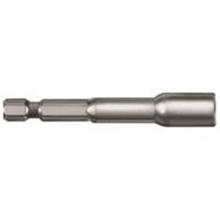 0.312' Point - Irwin 2567931 Magnetic Nutsetter 0.312 in., 6 Point - 0.25 in. Hexagonal Shank - Heat Treated S2 Steel